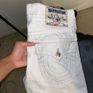 True Religion white Jeans